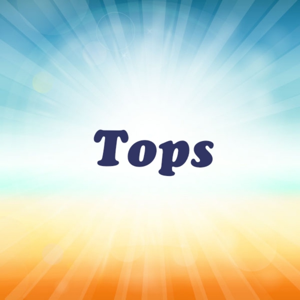Tops, blouses, tank tops, T-shirts,